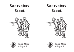 Canzoniere Scout - agesci garbagnate 1