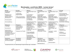 Breckefeld Glörsee - Stiftung Partner für Schule NRW