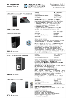 PC Angebote