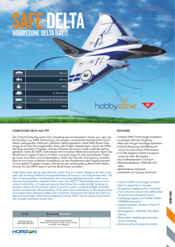 HOBBYZONE DELTA RAY - Modellmarkt24