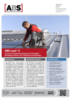 ABS-Lock®  X  - ais-online.de