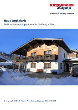  Haus  Engl Maria in Kirchberg in Tirol