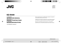 KD-R449 - produktinfo.conrad.com