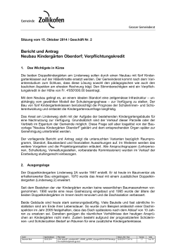 Bericht und Antrag.pdf - Gemeinde Zollikofen