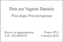 Dott.ssa Vagnini Daniela