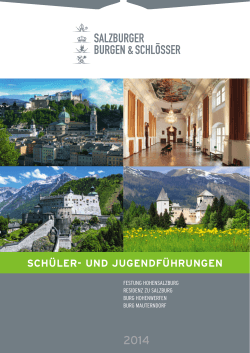 Schüler - Salzburgs Burgen und Schlösser