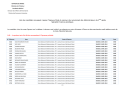 la liste