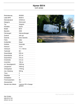 Hymer B514 - caravan24.ch