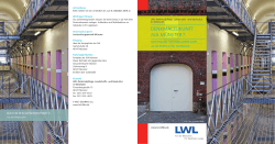 Den Folder zur Tagung Denkmalzukunft JVA Münster können    - LWL