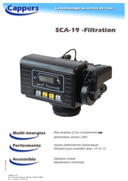 SCA-19 -Filtration