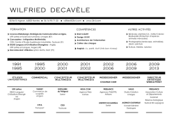 WILFRIED DECAVÈLE