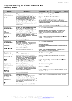 Programm als PDF herunterladen - Tag des offenen Denkmals