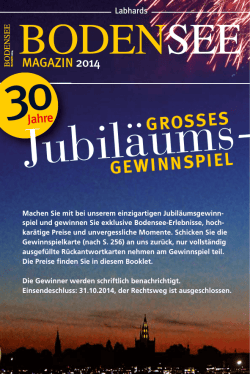 herunterladen - Bodensee Magazin