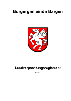 Download - Burgergemeinde Bargen