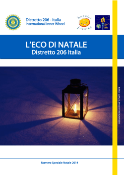 Eco del Distretto - Speciale Natale 2014