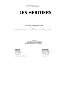 dossier de presse - E