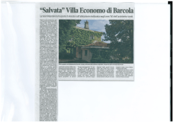 “Salvata” Villa Economo di , Barcola