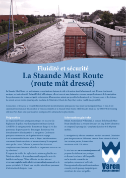 La Staande Mast Route (route mât dressé)
