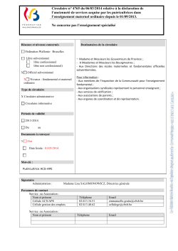 Document PDF - Gallilex - F&eacute;d&eacute;ration Wallonie