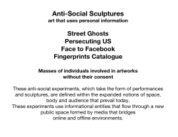 Anti-Social Sculptures