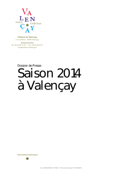 Saison 2014 à Valençay