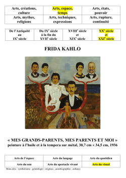 Frida Kahlo - Mes grands-parents, mes parents et moi