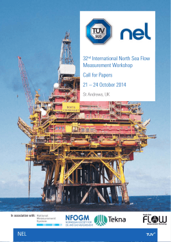 North Sea Flow Measurement Workshop