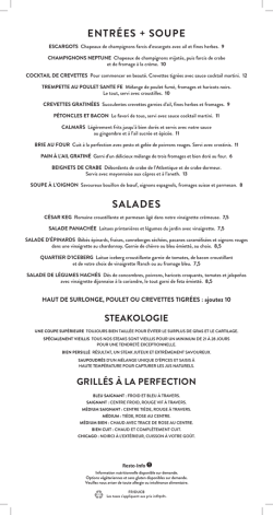 Menu (PDF)