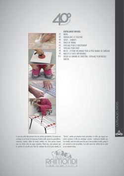 OUTILLAGES DIVERS