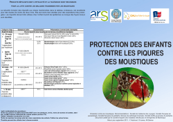 protection des enfants contre les piqures des moustiques