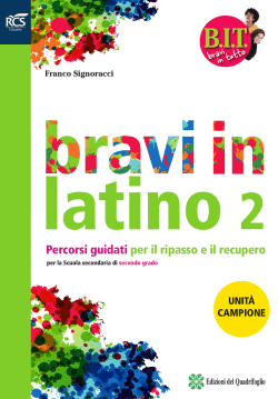 Percorsi guidati per il ripasso e il recupero