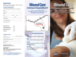 Wound Care - Western Maryland Health System