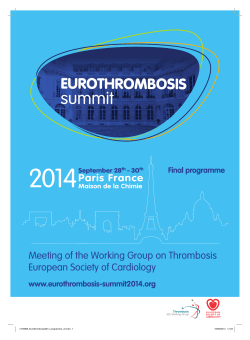 Download the latest programme