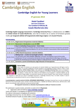 Cambridge English for Young Learners