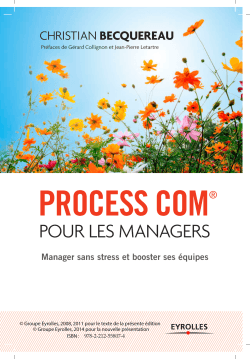 Process Com® pour les managers