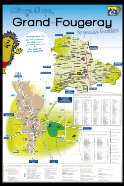 Plan de la commune - Grand