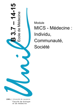2014-2015 Cahier de module B3.7