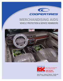 MERCHANDISING AIDS - Cooper Business Connections