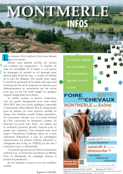 Août 2014 - Montmerle sur Saône