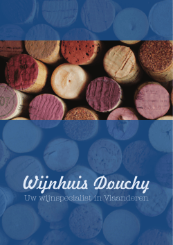 Prijslijst 2015 - Wijnhuis Douchy