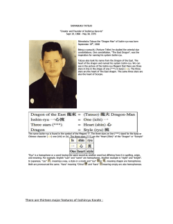 Isshinryu Karate.Pdf