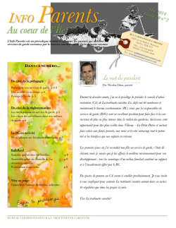 Info parent-mai 2014 - La trottinette carott&eacute;e