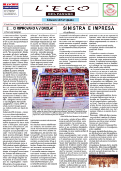 Eco giugno 2014 - Lista dei Cittadini