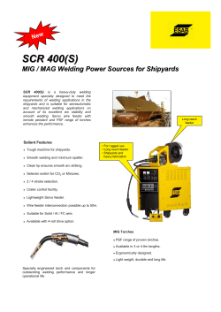 SCR 400(S) - Ayyappa Welding Service