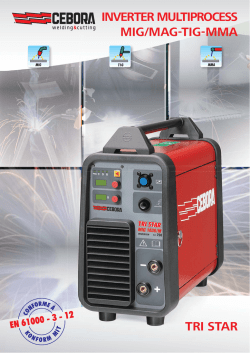 inverter multiprocess mig/mag-tig-mma tri star