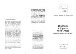 Il Concilio e il prete nella Chiesa