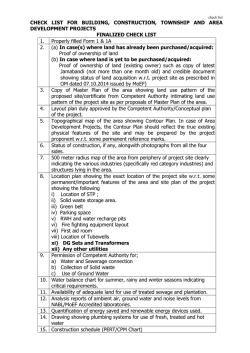 Project Name : - State Level Environment Impact Assessment