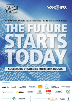 Download Programme - WAN-IFRA