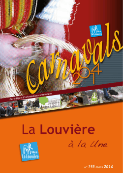 LLU Mars 2014 - La Louvière