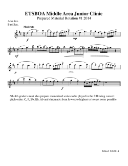 2014 Jr Clinic - Full Band Score - Alto Sax..musx
